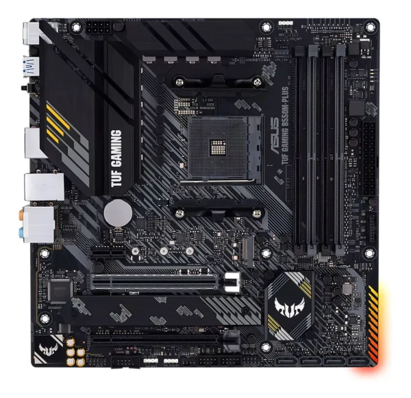 Placa-Mãe Asus P/Amd Am4 B550M-Plus Tuf Gaming 4Xddr4 Matx